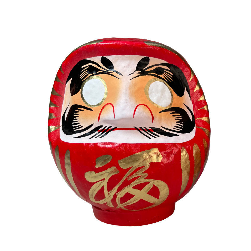 Japanese Daruma Doll - worn out | Greeting Card