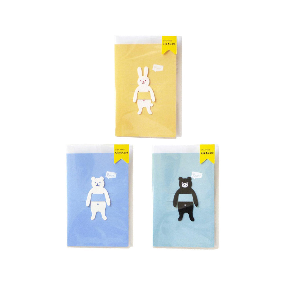 Animal Clip & Card-Japan-Best.net-Rabbit-Japan-Best.net