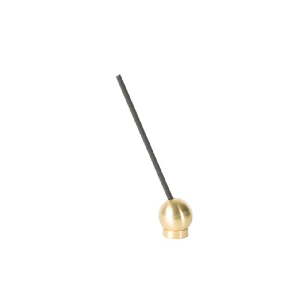 Sumitani Saburo Round Incense Holder-Japan-Best.net-Gold-Japan-Best.net