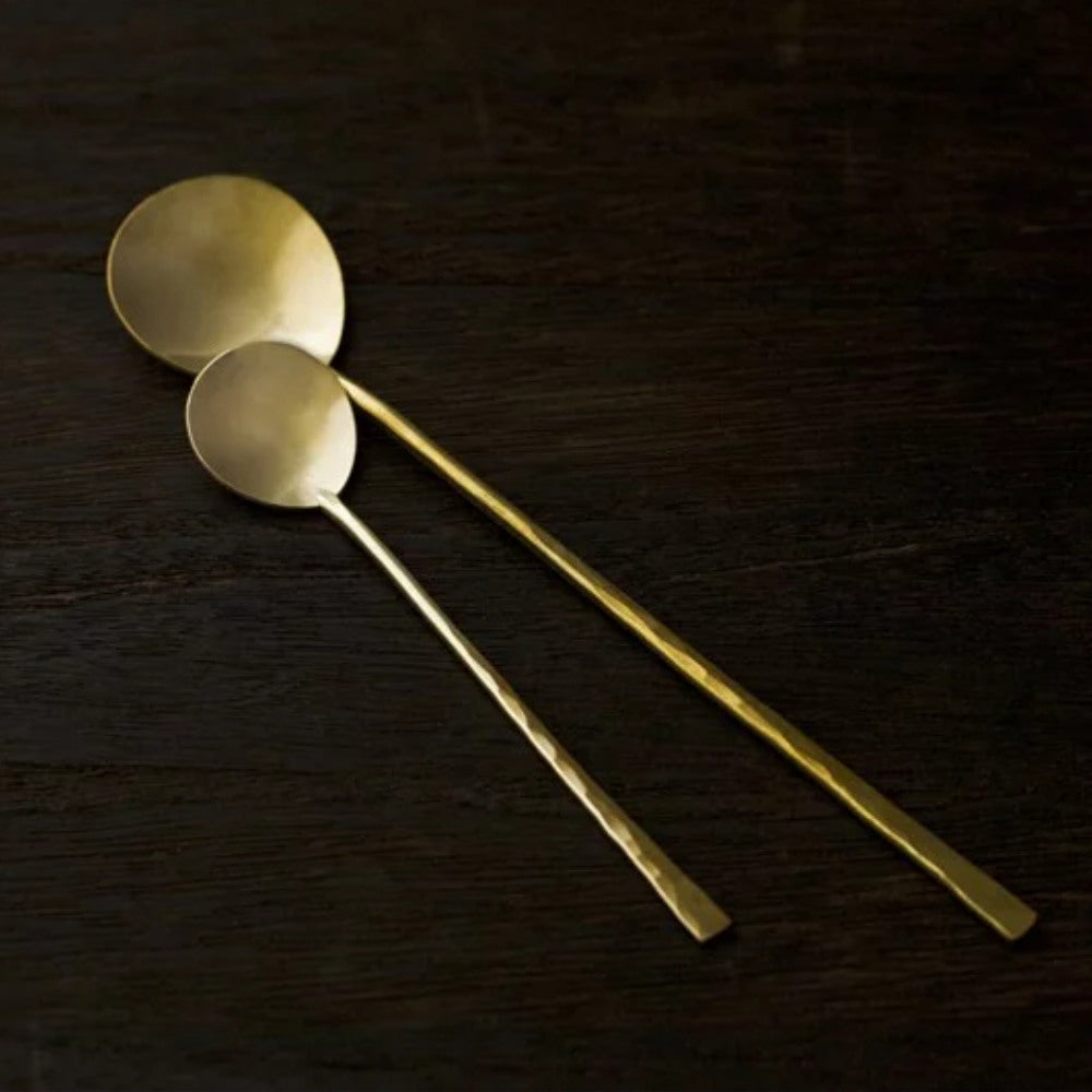 Handmade Brass Tableware-Japan-Best.net-Dinner Spoon-Japan-Best.net