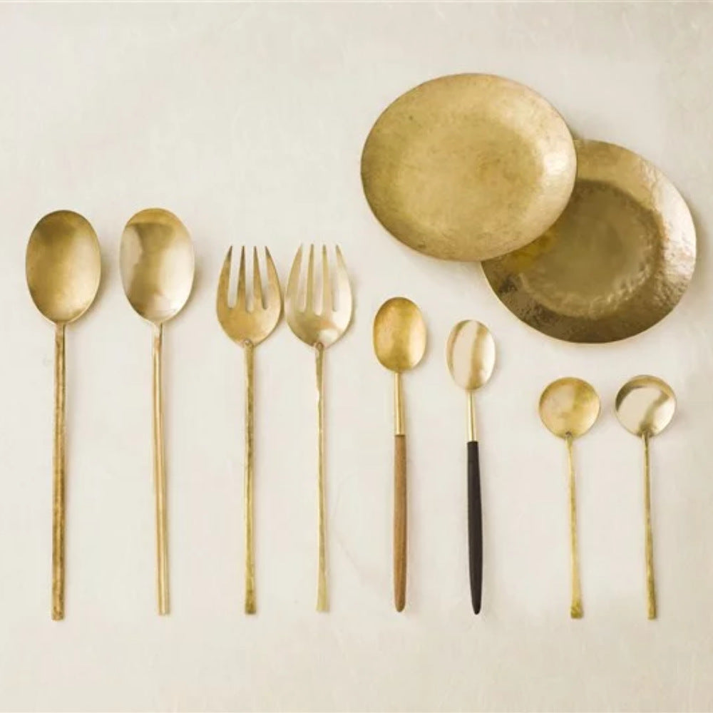 Handmade Brass Tableware-Japan-Best.net-Dinner Spoon-Japan-Best.net