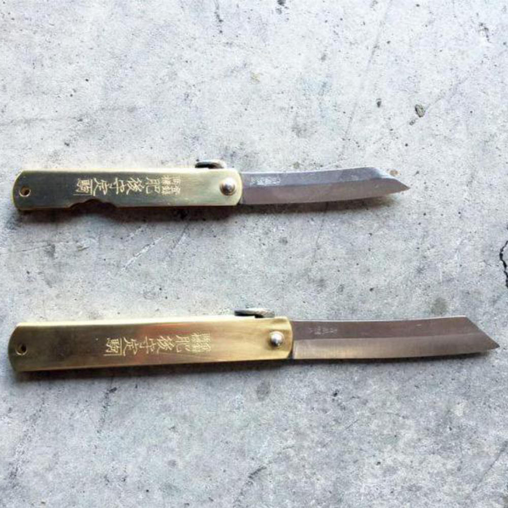 Higonokami Folding Knife Brass-Japan-Best.net-XSmall-Japan-Best.net