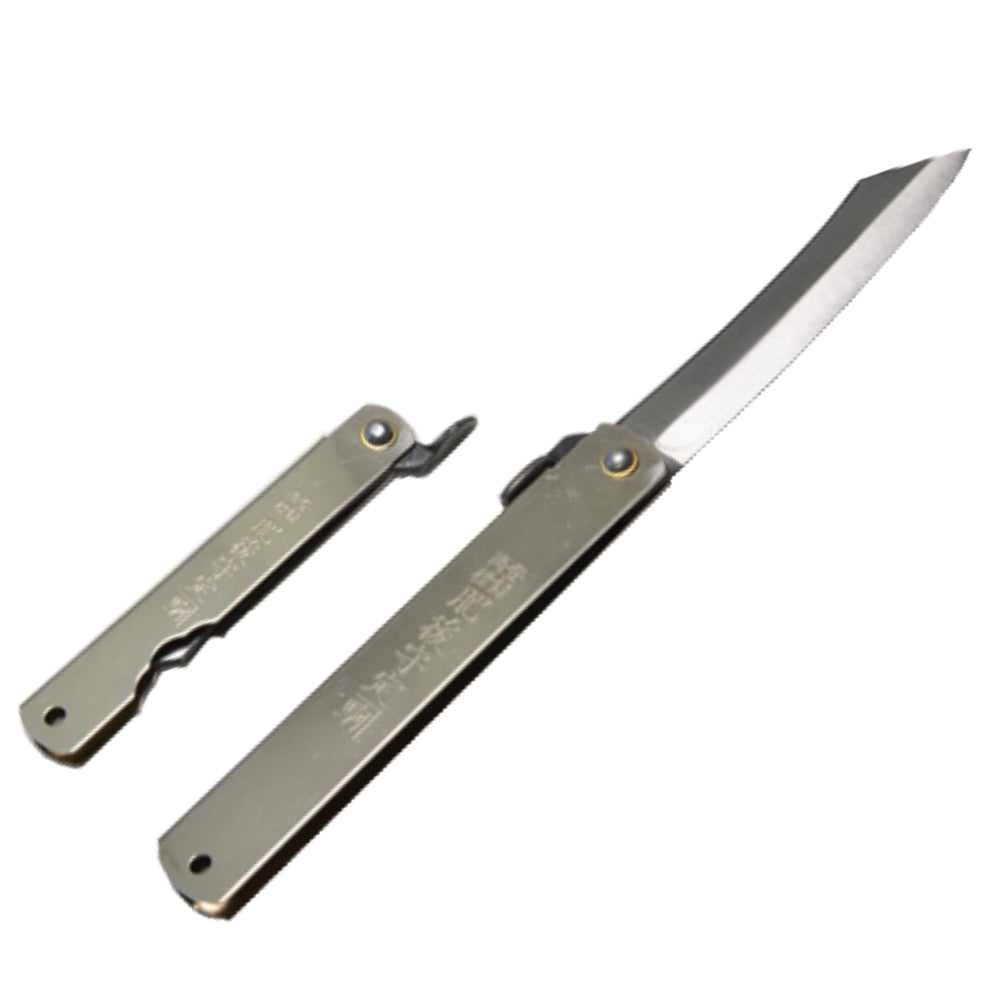 Higonokami Silver Plated Folding Knife-Japan-Best.net-Large-Japan-Best.net