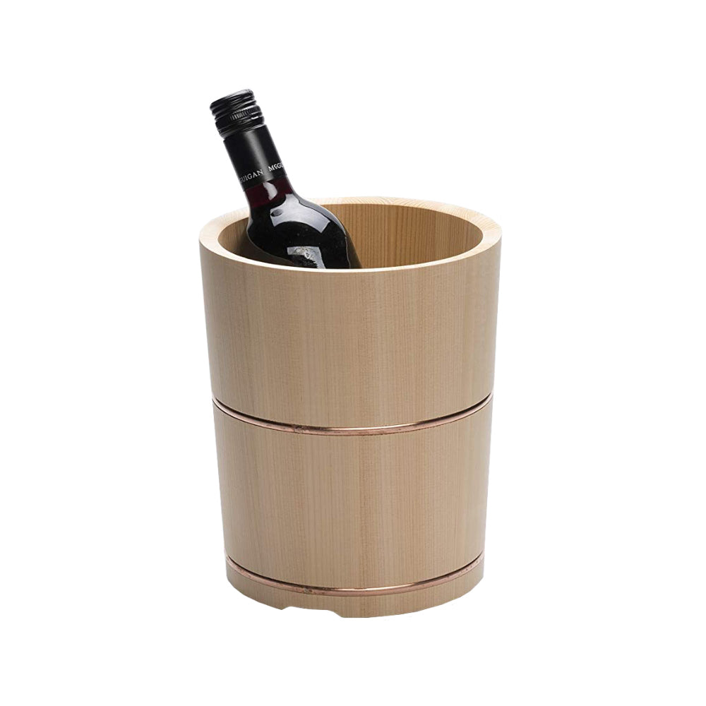 Hinoki Wine & Champagne Cooler-Japan-Best.net-Japan-Best.net