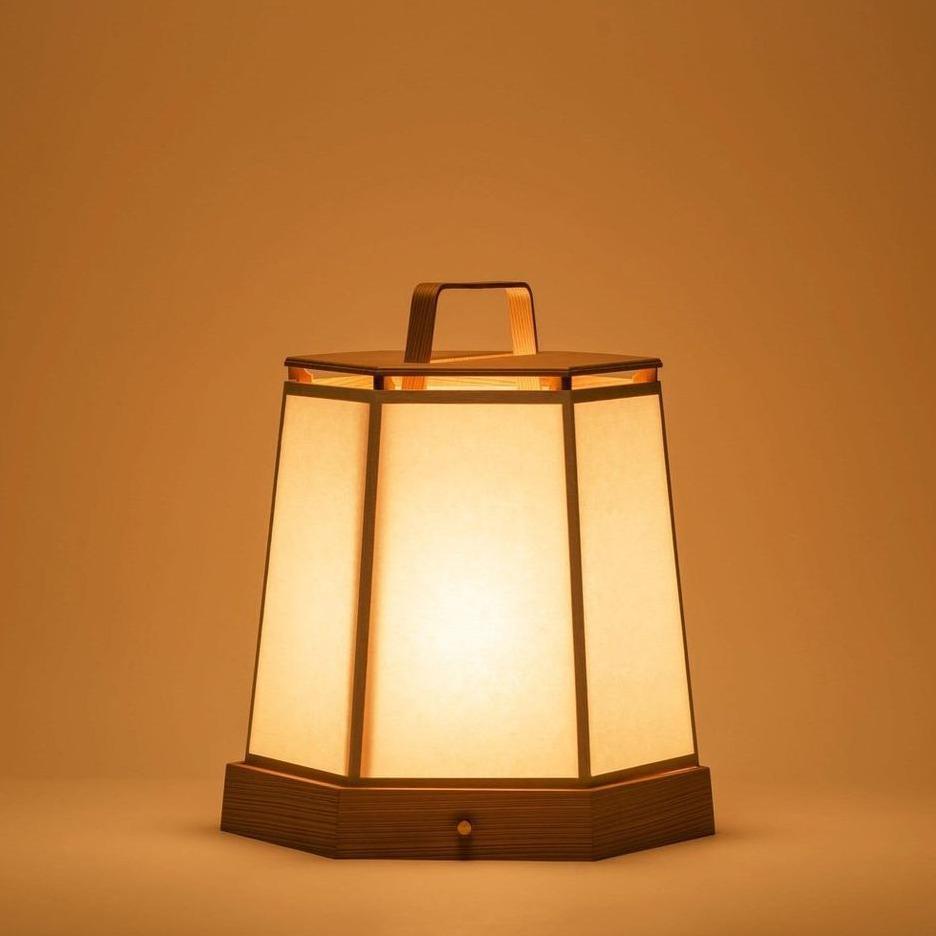 PRE-ORDER / Andon Hexagonal Outdoor Lamp-Japan-Best.net