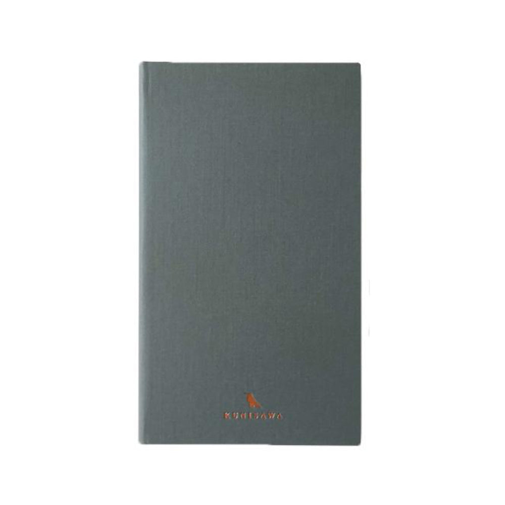 Pocket Foolscap Find Smart Notebook-Kunisawa Stationery-Grey-Japan-Best.net