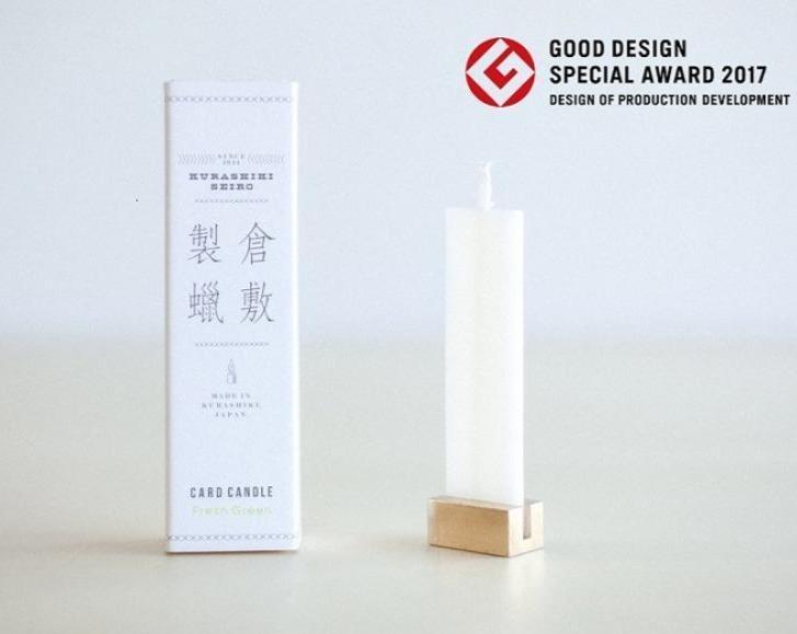 KURASHIKI SEIRO Scented Card Candles-Japan-Best.net