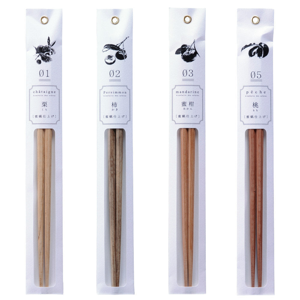 "Tetoca" Fruit Tree Wood Chopsticks-Japan-Best.net-Chestnut-Japan-Best.net