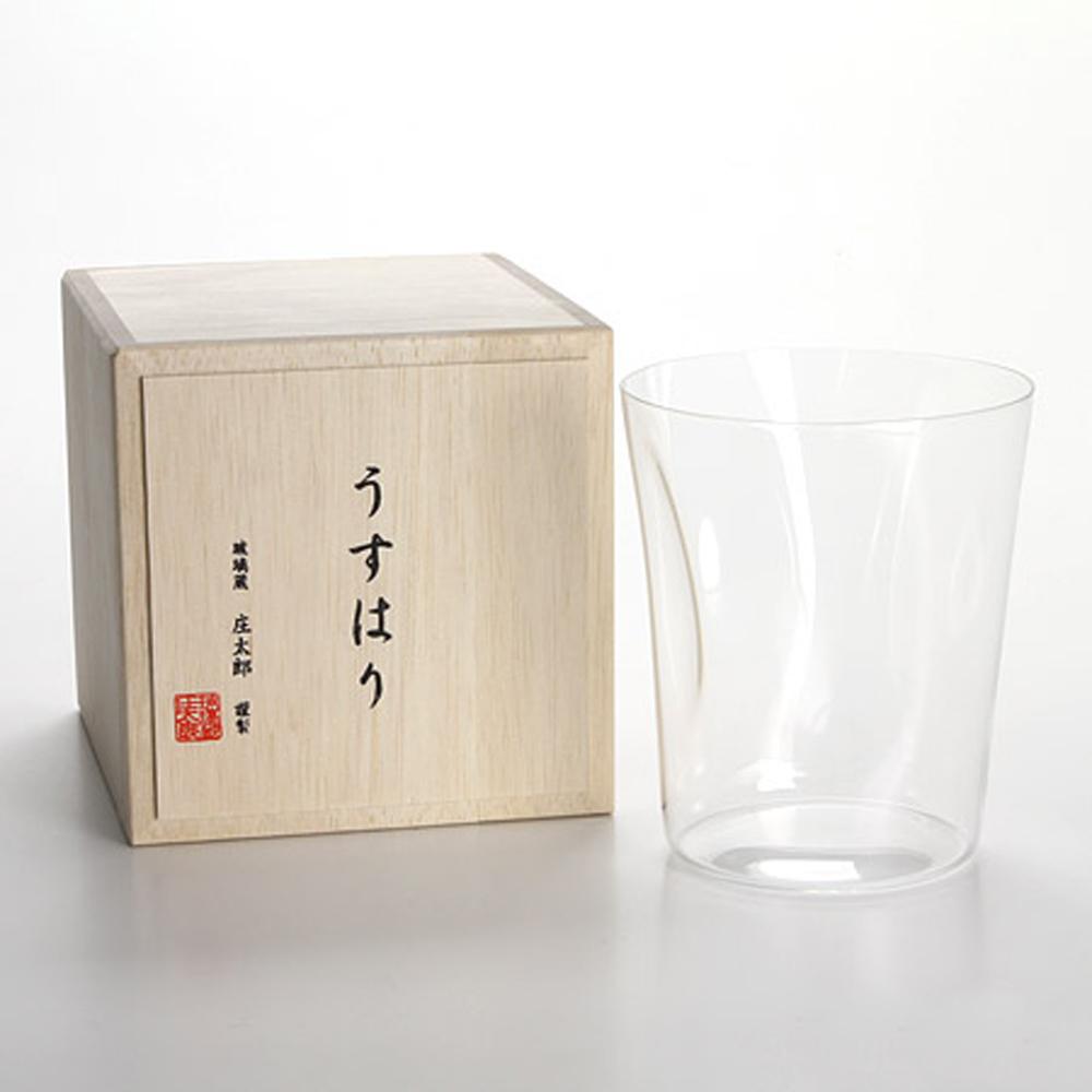 SHOTOKU Usuhari Shiwa Old Fashioned Glass Large-Japan-Best.net-Japan-Best.net